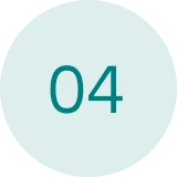 Circular icon with number 04